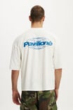Cropped Fit Graphic T-Shirt, VINTAGE WHITE / PAVILION&Eacute; GLOBE - example image 2