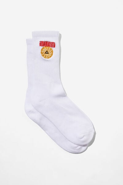 Special Edition Sock, LCN MT WHITE/SOUNDGARDEN BADMOTORFINGER