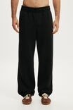 Baggy Sweat Pant, BLACK - example image 2