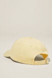 Dad Hat, PALE YELLOW/CHECKED OUT - alternate image 2