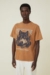 Camiseta - Premium Loose Fit Art T-Shirt, GINGER/YELLOWSTONE - vista alternativa 1
