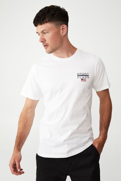 Tbar Classic T-Shirt, WHITE/SPORTS CLASS N.E