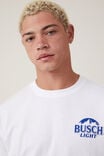 Busch Light Loose Fit T-Shirt, LCN BUD WHITE/BUSCH LIGHT - BAD DAY - alternate image 4