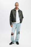 Baggy Jean, BOUNDARY BLUE RIPPED - alternate image 1