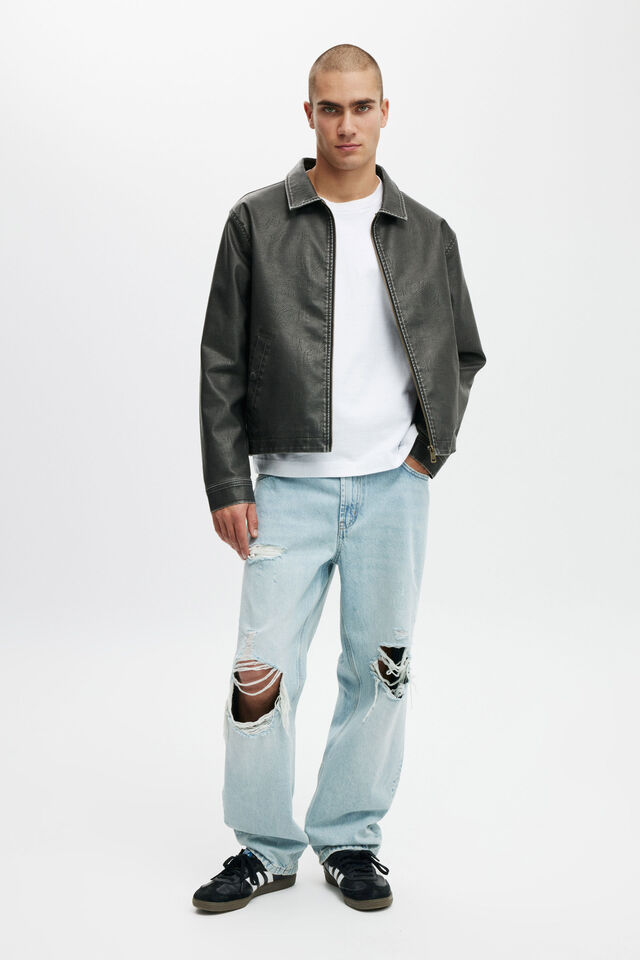 Baggy Jean, BOUNDARY BLUE RIPPED