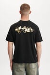 Loose Fit Art T-Shirt, BLACK/ABANDON JPN - alternate image 3