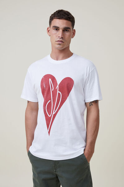 Camiseta - Premium Loose Fit Music T-Shirt, LCN MT WHITE/SMASHING PUMPKINS - SIAMESE DREA