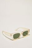 The Relax Sunglasses, YELLOW CRYSTAL/GREEN - alternate image 2