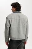 Relaxed Carpenter Jacket, GREY - alternate image 3