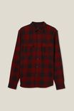 Camisas - Greenpoint Long Sleeve Shirt, RED BUFFALO CHECK - vista alternativa 5