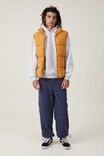 Recycled Puffer Vest, MARIGOLD - alternate image 2