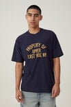 Loose Fit College T-Shirt, TRUE NAVY/EAST SIDE NY - alternate image 1