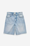 Baggy Denim Short, VISION BLUE - example image 2