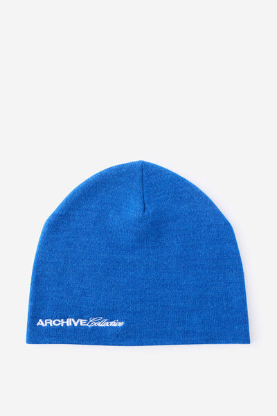 Tall Skull Beanie, CAROLINA BLUE/ARCHIVE COLLECTIVE