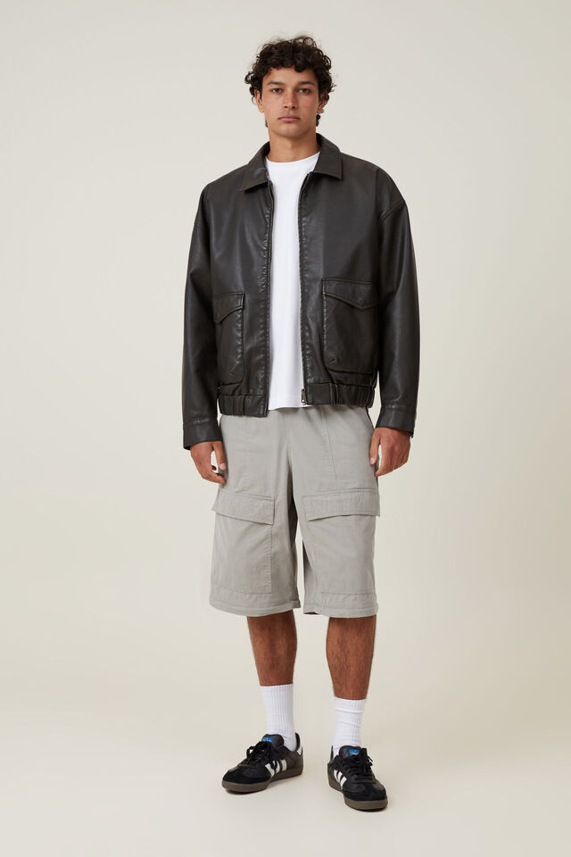 Parachute Super Baggy Pant, WASHED MILITARY ZIP OFF
