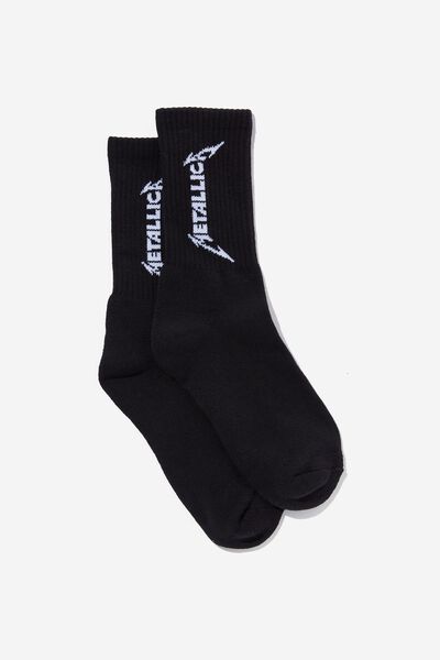 Special Edition Active Sock, LCN PRO BLACK/METALLICA