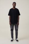 Relaxed Tapered Jean, BLACK ROCK RIP - alternate image 1