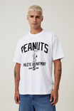 Snoopy Loose Fit T-Shirt, LCN PEA WHITE / PEANUTS ATH DEPT. - alternate image 1