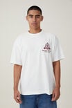 Box Fit Text T-Shirt, VINTAGE WHITE / COULEE - alternate image 1