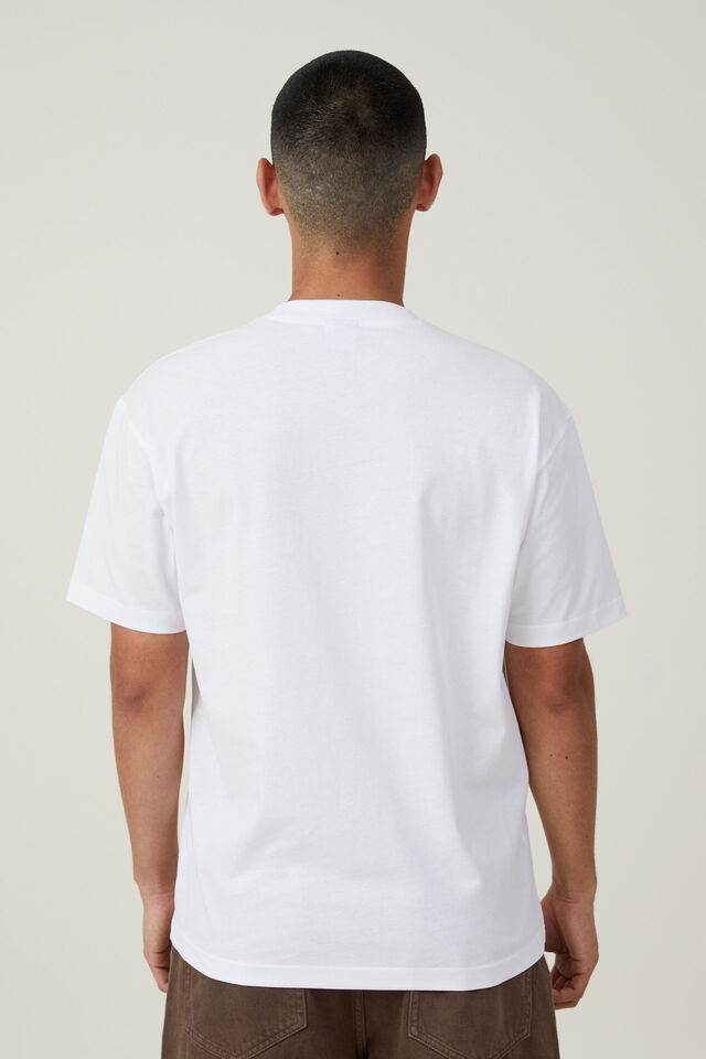 Loose Fit Art T-Shirt, WHITE/ESC KEY