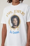Camiseta - Dr Dre Loose Fit T-Shirt, LCN BRA VINTAGE WHITE/DR. DRE-THE CHRONIC - vista alternativa 4
