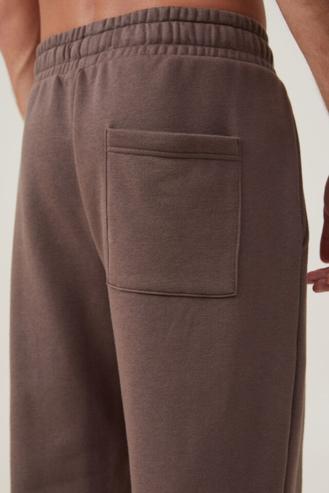 Relaxed Track Pant, WASHED CHOCOLATE