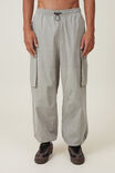 Parachute Super Baggy Pant, WASHED MILITARY KNEE PANEL - alternate image 2