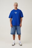 Box Fit Graphic T-Shirt, ROYAL BLUE/RHODES FLORAL - alternate image 2