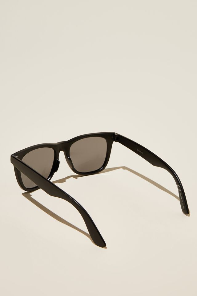 Óculos de Sol - Beckley Polarized Sunglasses, MATTE BLACK / SMOKE