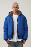 Recycled Puffer Relaxed Bomber, COBALT - alternate image 1