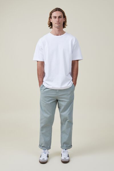 Elastic Worker Pant, WASHED TEAL