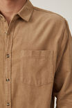 Portland Long Sleeve Shirt, WHEAT CORD - alternate image 4
