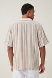 Palma Short Sleeve Shirt, NATURAL MULTI STRIPE - alternate image 3