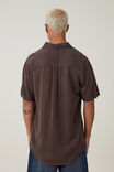 Cuban Short Sleeve Shirt, ASHEN BROWN - alternate image 3
