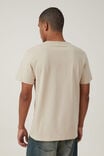 Organic Henley T-Shirt, STONE CLAY - alternate image 3