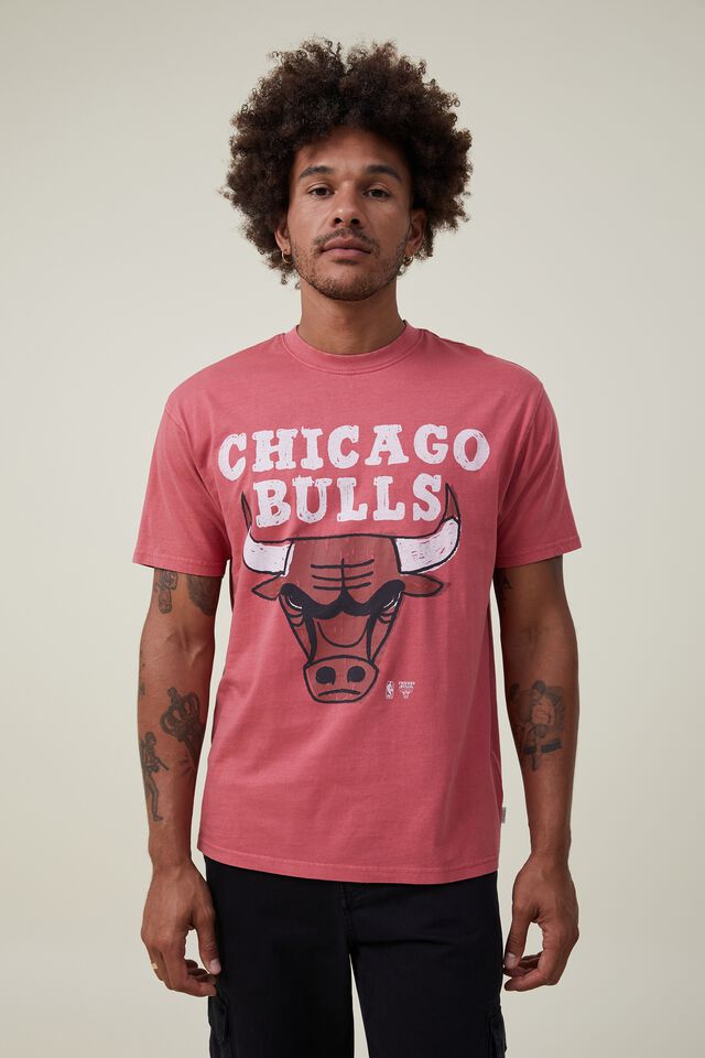 Black BOYS & TEENS Regular Fit Chicago Bulls Licensed Normal