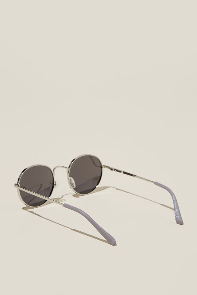 Bellbrae Polarized Sunglasses, SILVER / GREY / SILVER FLASH