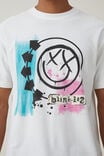 Blink 182 Loose Fit T-Shirt, LCN MT VINTAGE WHITE/I MISS YOU - alternate image 4