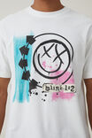 Camiseta - Blink 182 Loose Fit T-Shirt, LCN MT VINTAGE WHITE/I MISS YOU - vista alternativa 4