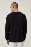 Camiseta - Jimmy Long Sleeve Polo, BLACK - vista alternativa 3