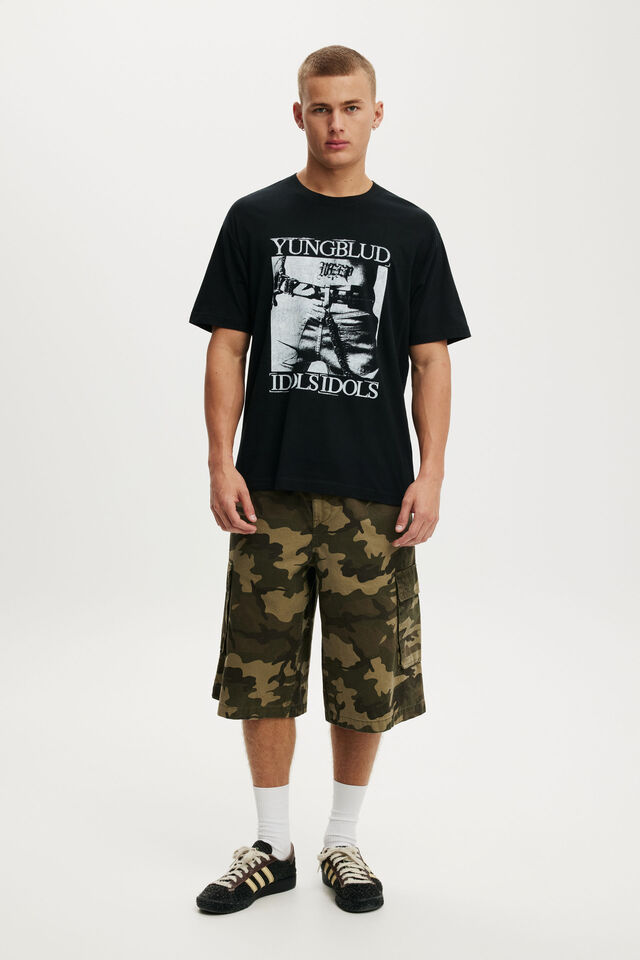 Everyday Fit Exclusive Music T-Shirt, LCN BRA BLACK / YUNGBLUD - IDOLS