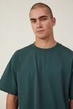 Box Fit Plain T-Shirt, PINE NEEDLE GREEN - alternate image 4