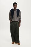 Everyday Fit Long Sleeve T-Shirt, HAZLENUT / VINTAGE NAVY STRIPE - example image 2