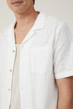 Cabana Short Sleeve Shirt, WHITE BRODERIE - alternate image 4