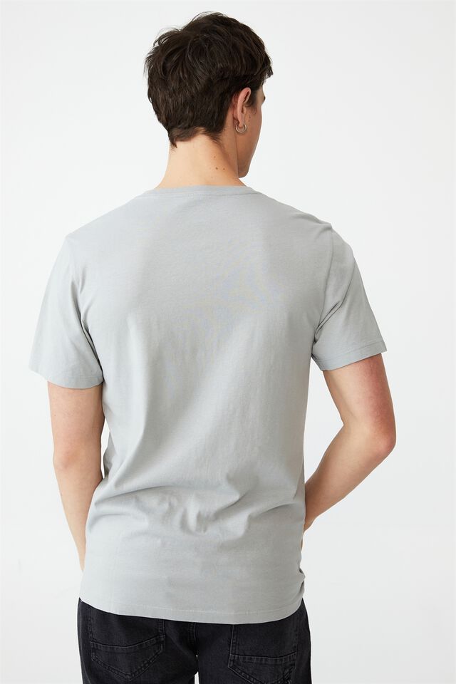 Organic V-Neck T-Shirt, BLUE HAZE