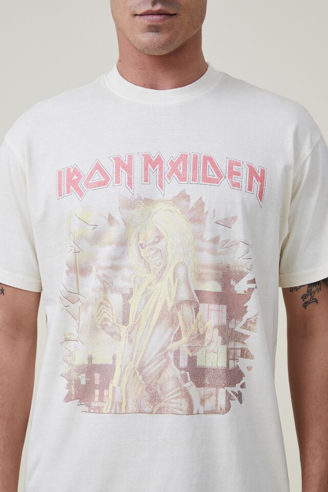 Metallica T-shirt Vintage Rare Faded Tee Shirt Iron Maiden -  Sweden