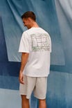 Active Kokkinakis T-Shirt, LCN TK WHITE/ OPEN COURTS - alternate image 1