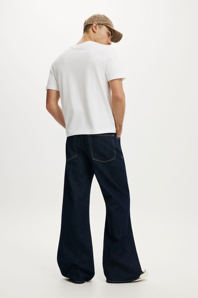 Baggy Bootcut Jean, SNAP BLUE