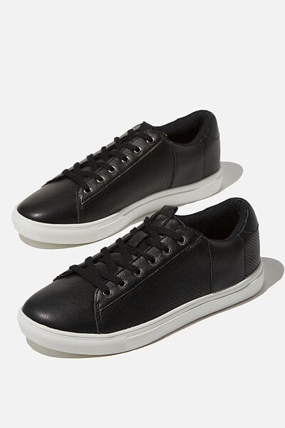 Dickson Classic Sneaker, BLACK/WHITE