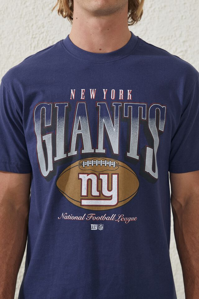 Official NFL NY New York Giants T-shirt Men's M New Football Team Tee  Apparel